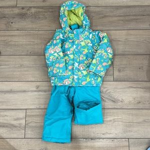 Columbia girls snow set